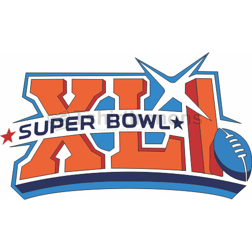 Super Bowl T-shirts Iron On Transfers N781 - Click Image to Close